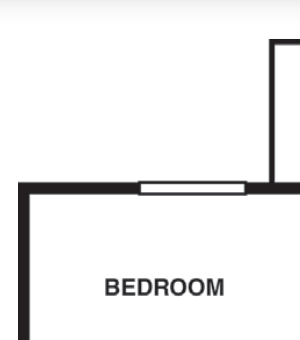 1 Bedroom/ 1 Bathroom